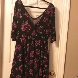 Torrid size 1 flowered dress